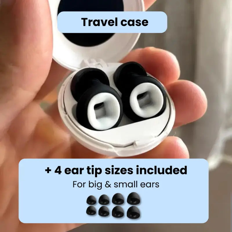 Quietiffy Travel Earplugs - 27 dB